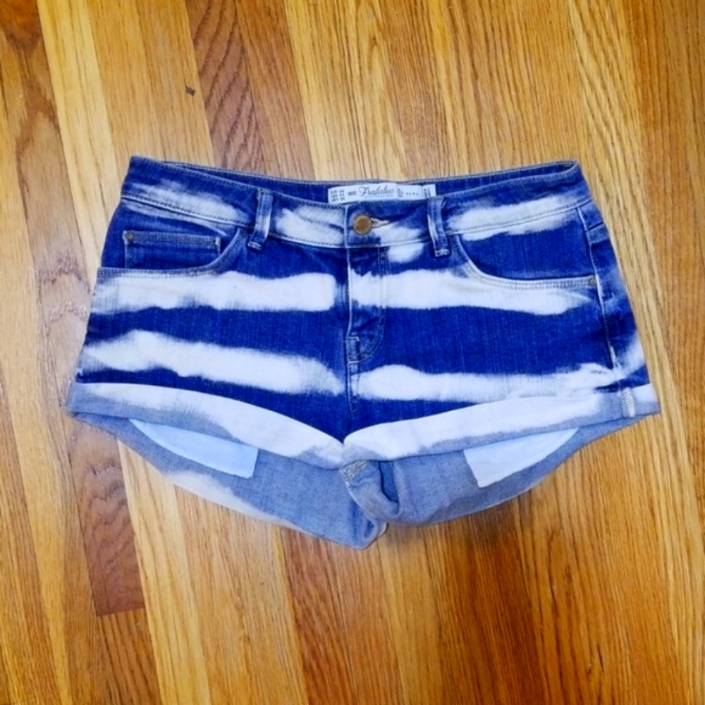 Zara Trafaluc Premium Wash Collection Shorts